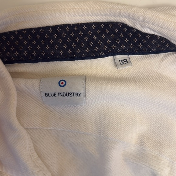 Blue Industry - white short sleeve button up - Picture 5 of 5